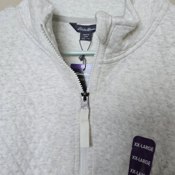 Eddie Bauer Quilted Half Zip - Picture 3 of 5